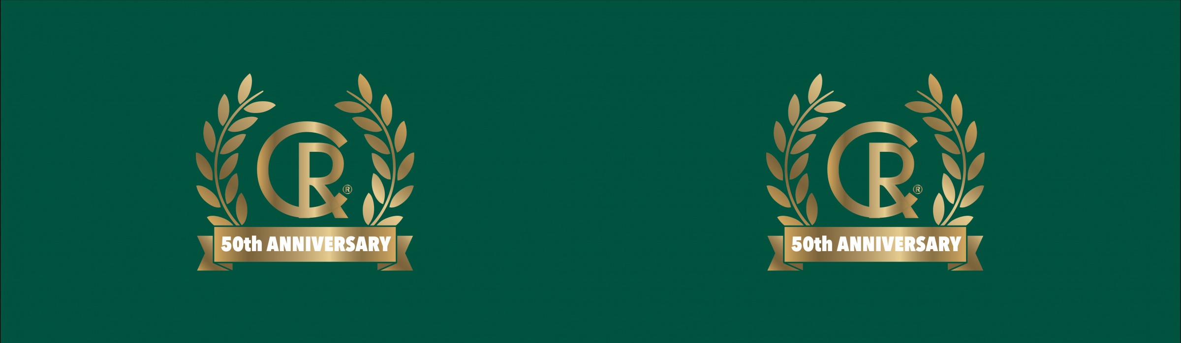 Gala gold logo on green background