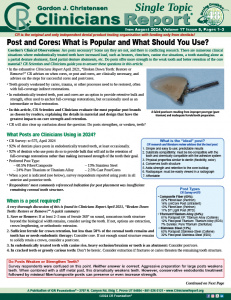 Post and Cores 0824 Single Topic